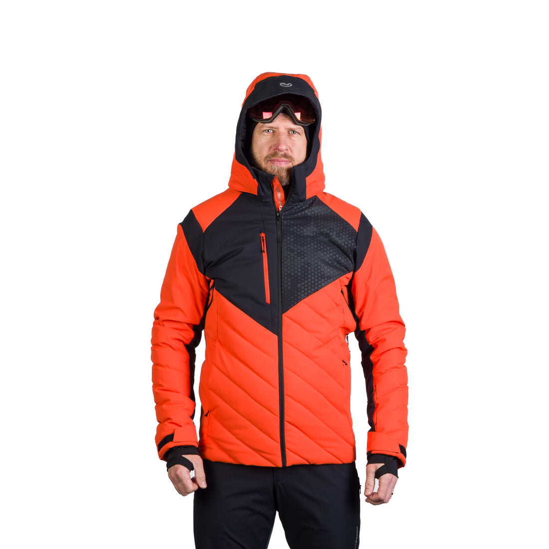 BU-5259SNW men's ski insulated comfort jacket ZENO