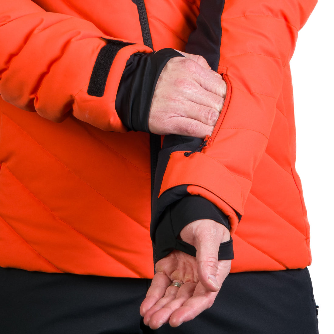 BU-5259SNW men's ski insulated comfort jacket ZENO