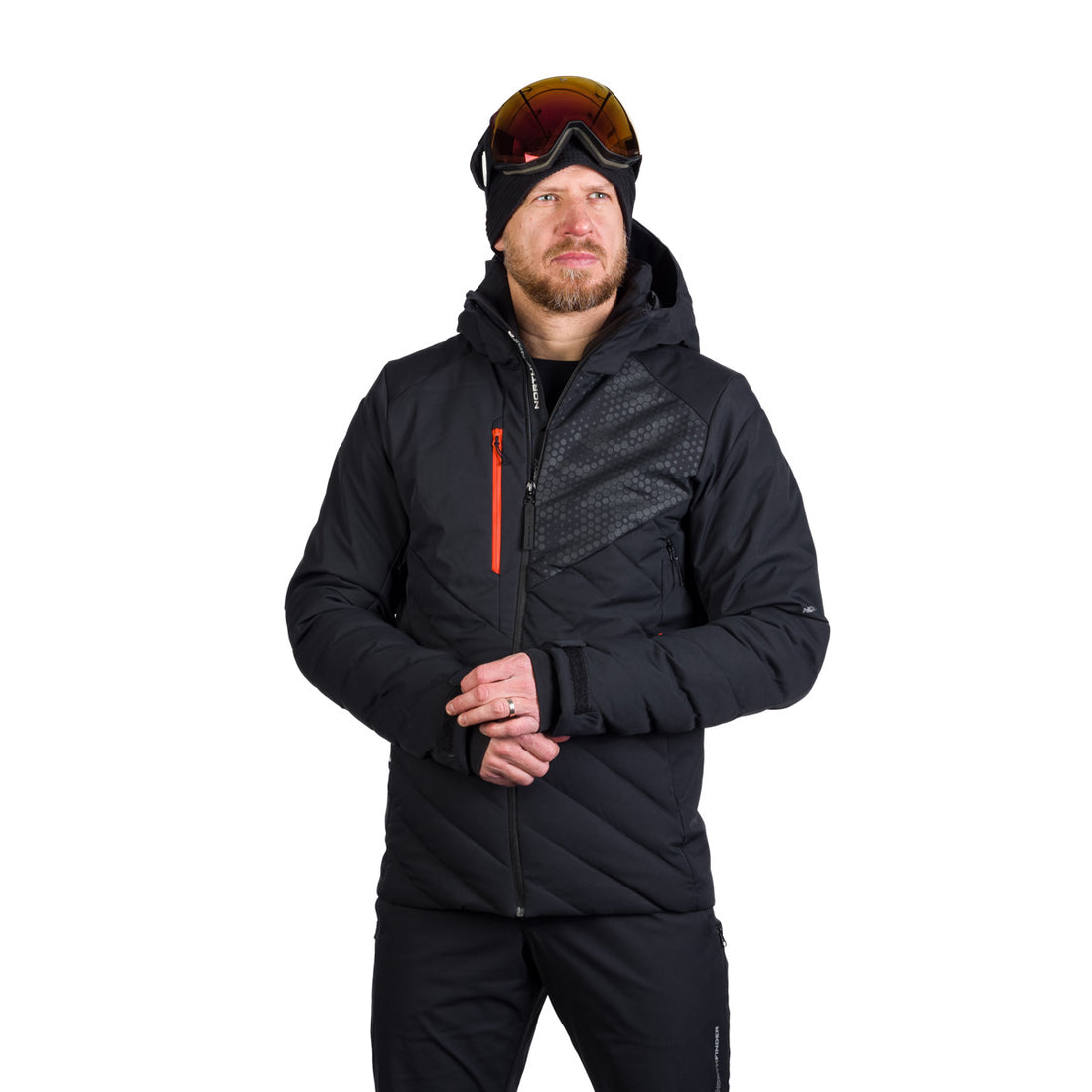 BU-5259SNW men's ski insulated comfort jacket ZENO
