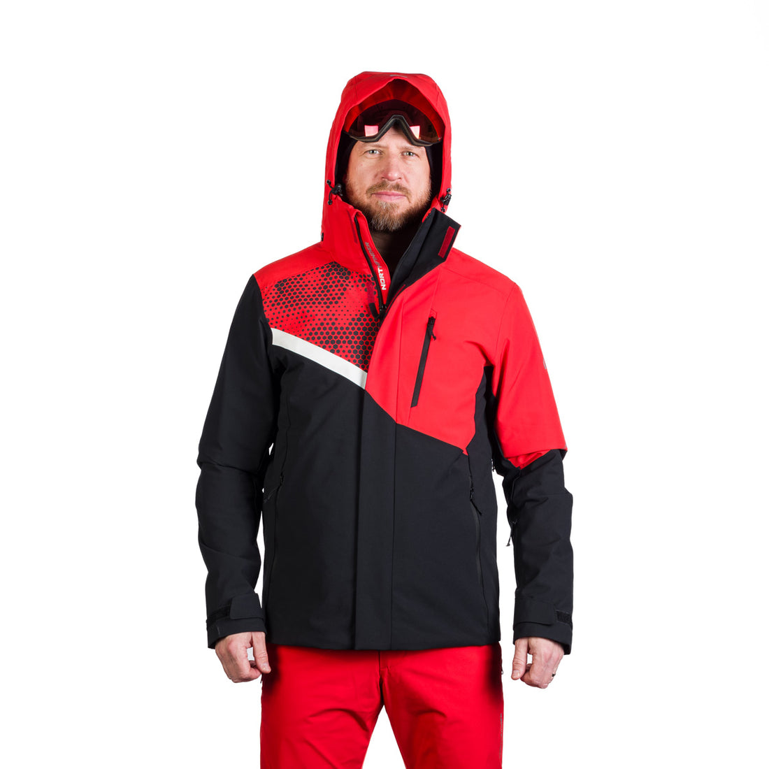 BU-5260SNW men's ski insulated trendy jacket WASH