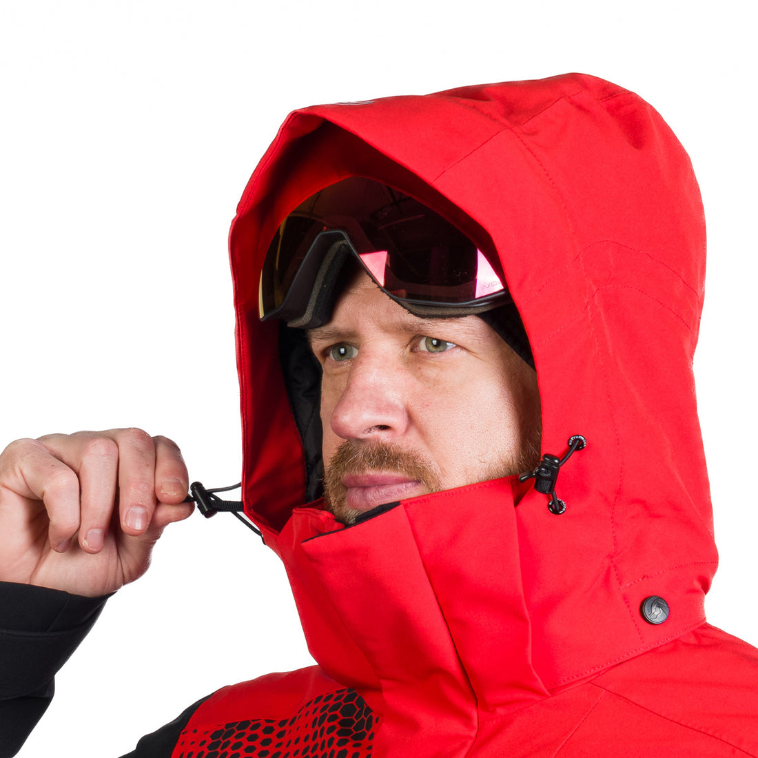 BU-5260SNW men's ski insulated trendy jacket WASH