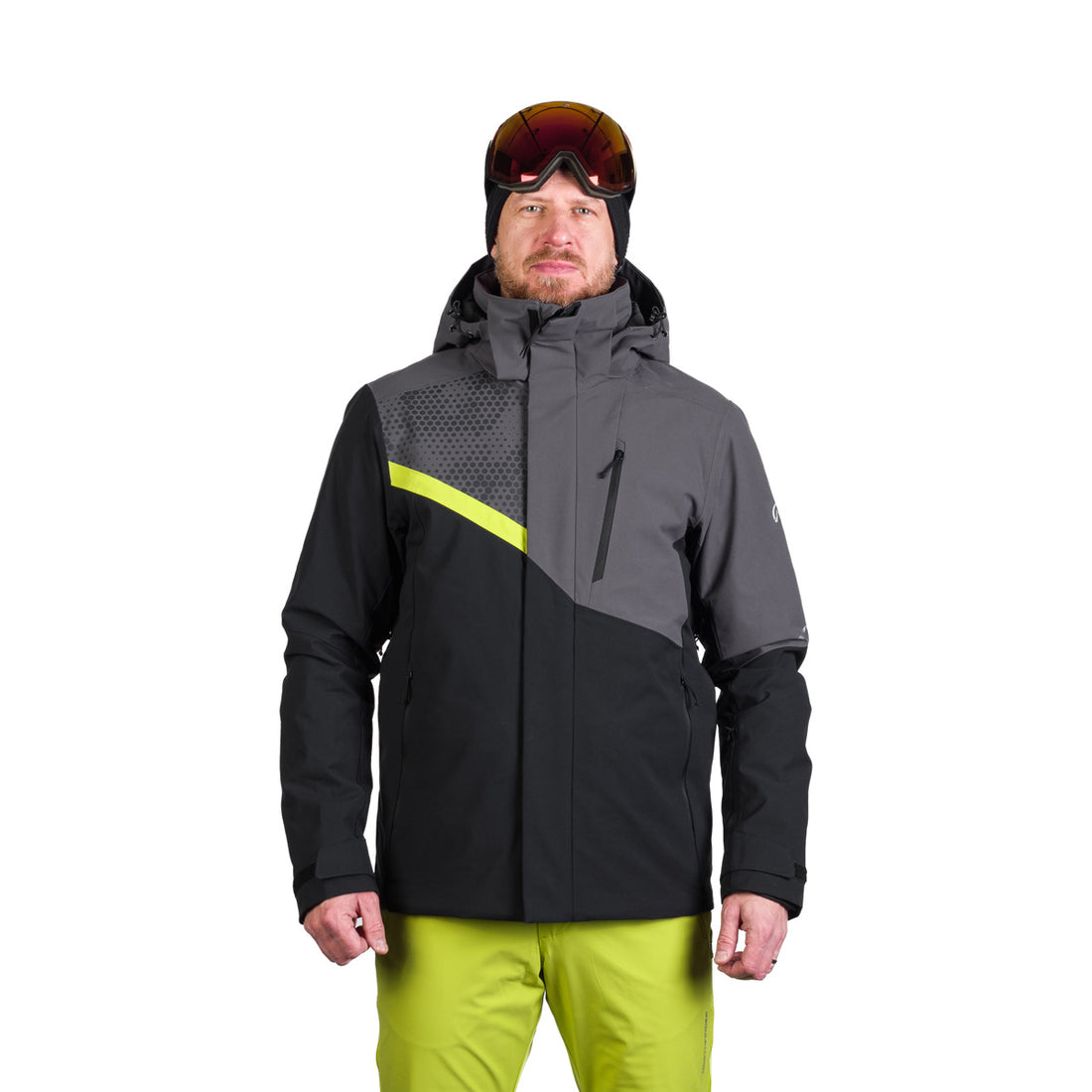 BU-5260SNW men's ski insulated trendy jacket WASH