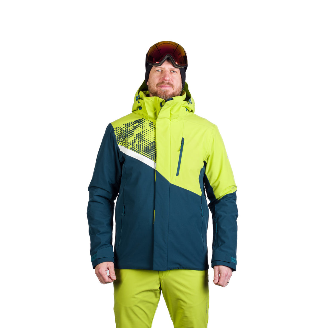 BU-5260SNW men's ski insulated trendy jacket WASH
