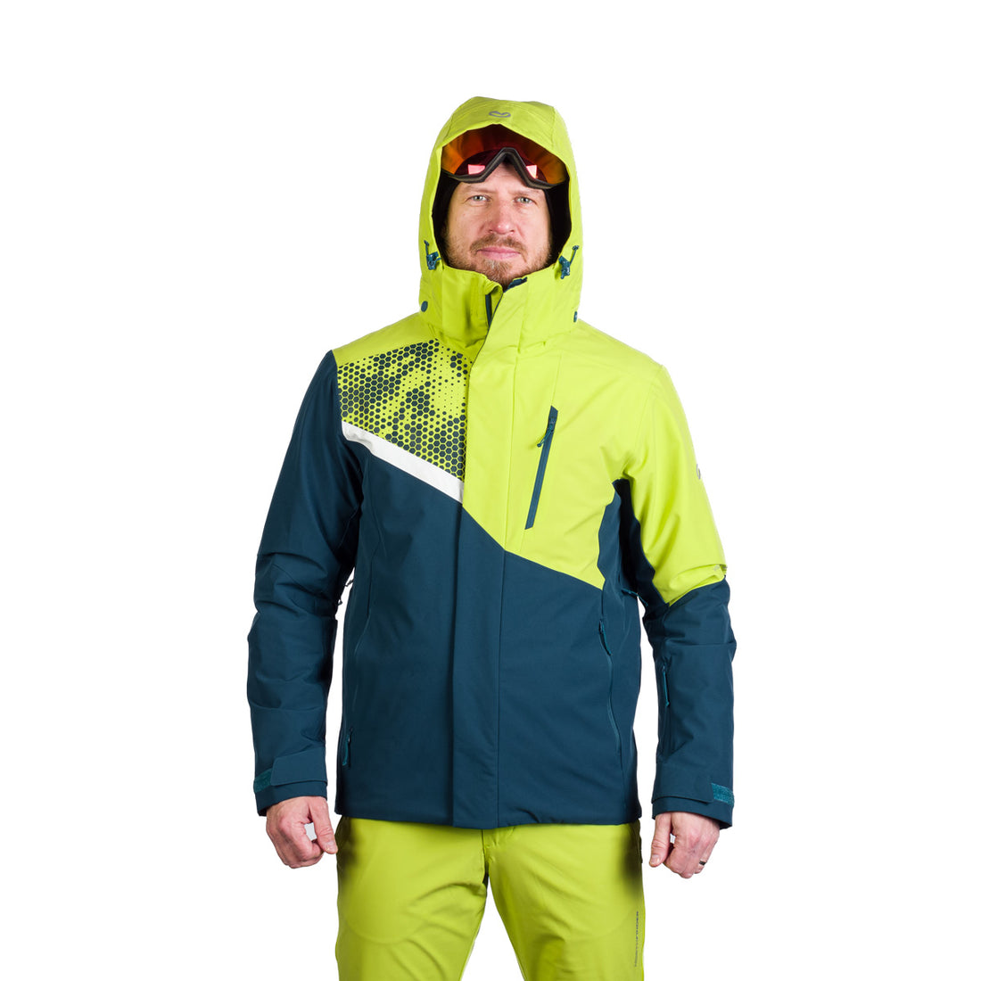 BU-5260SNW men's ski insulated trendy jacket WASH