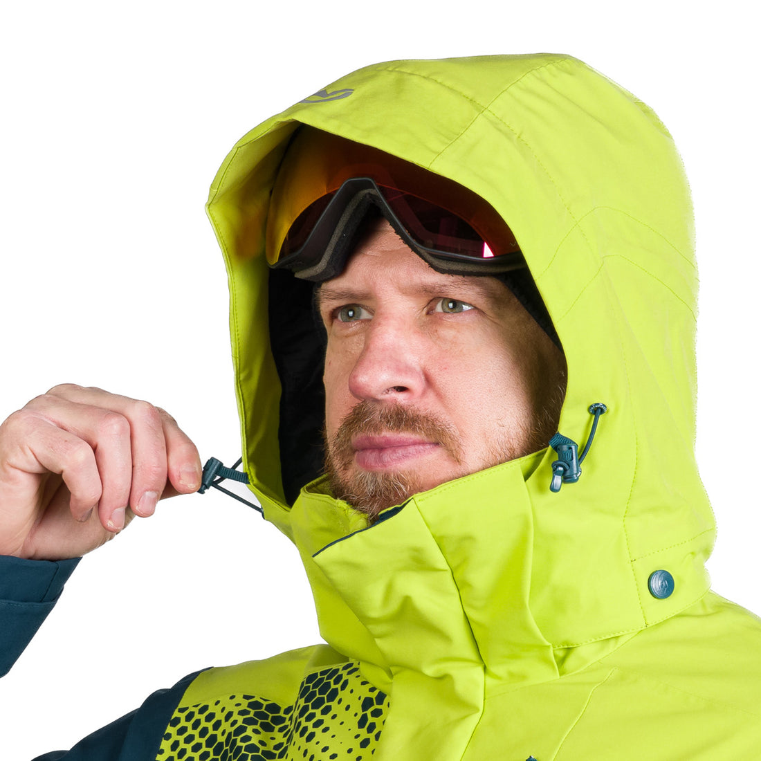 BU-5260SNW men's ski insulated trendy jacket WASH
