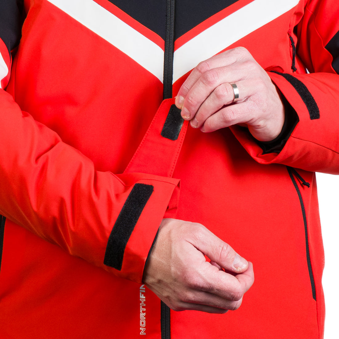BU-5261SNW men's ski insulated trendy jacket HARDY