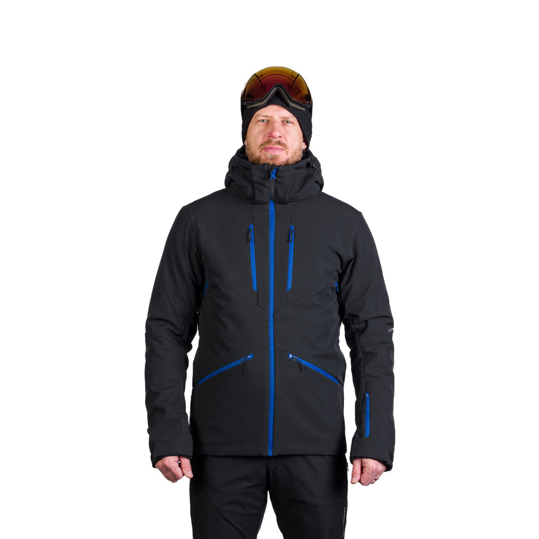 BU-5263SNW men's ski softshell insulated jacket ALPHONSE