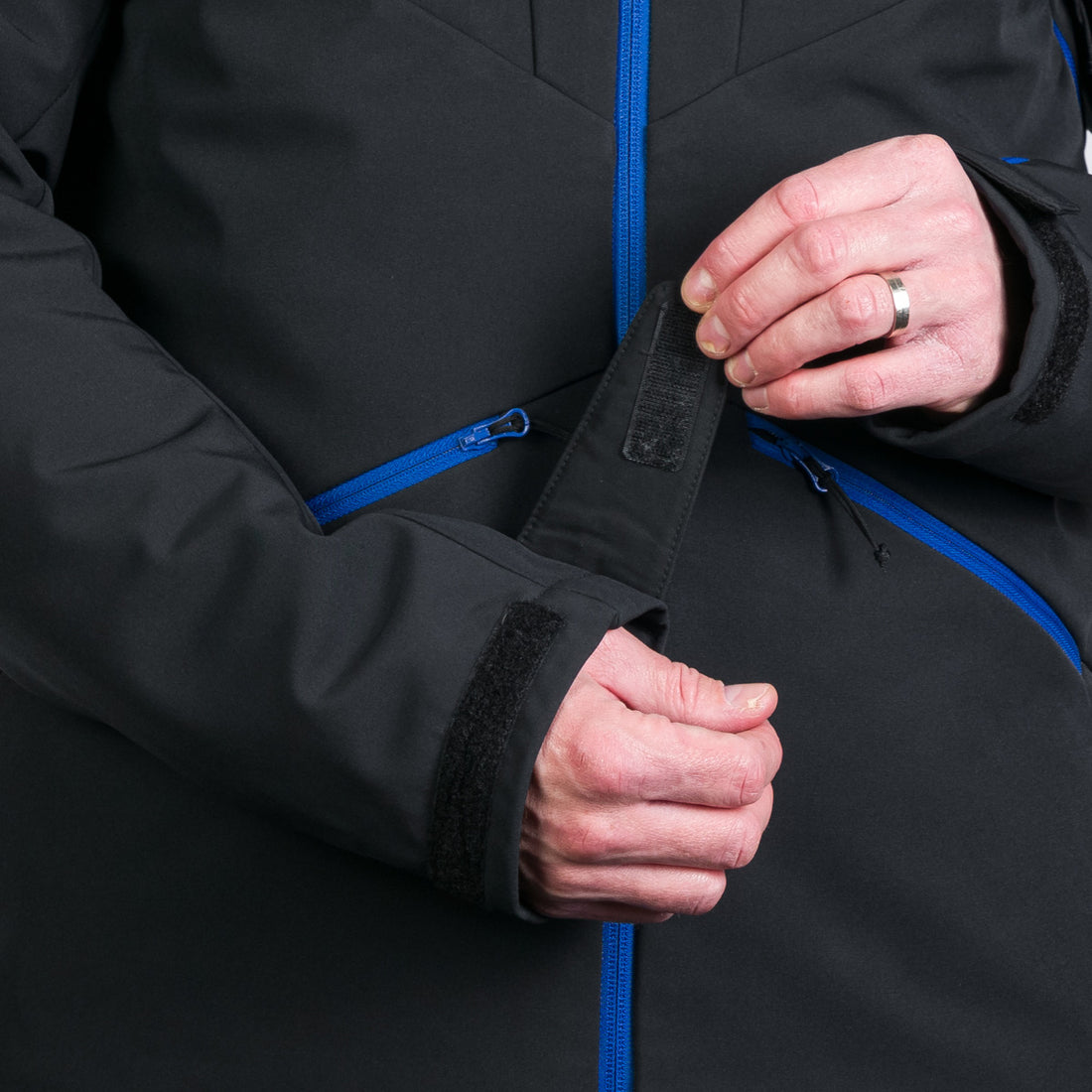 BU-5263SNW men's ski softshell insulated jacket ALPHONSE