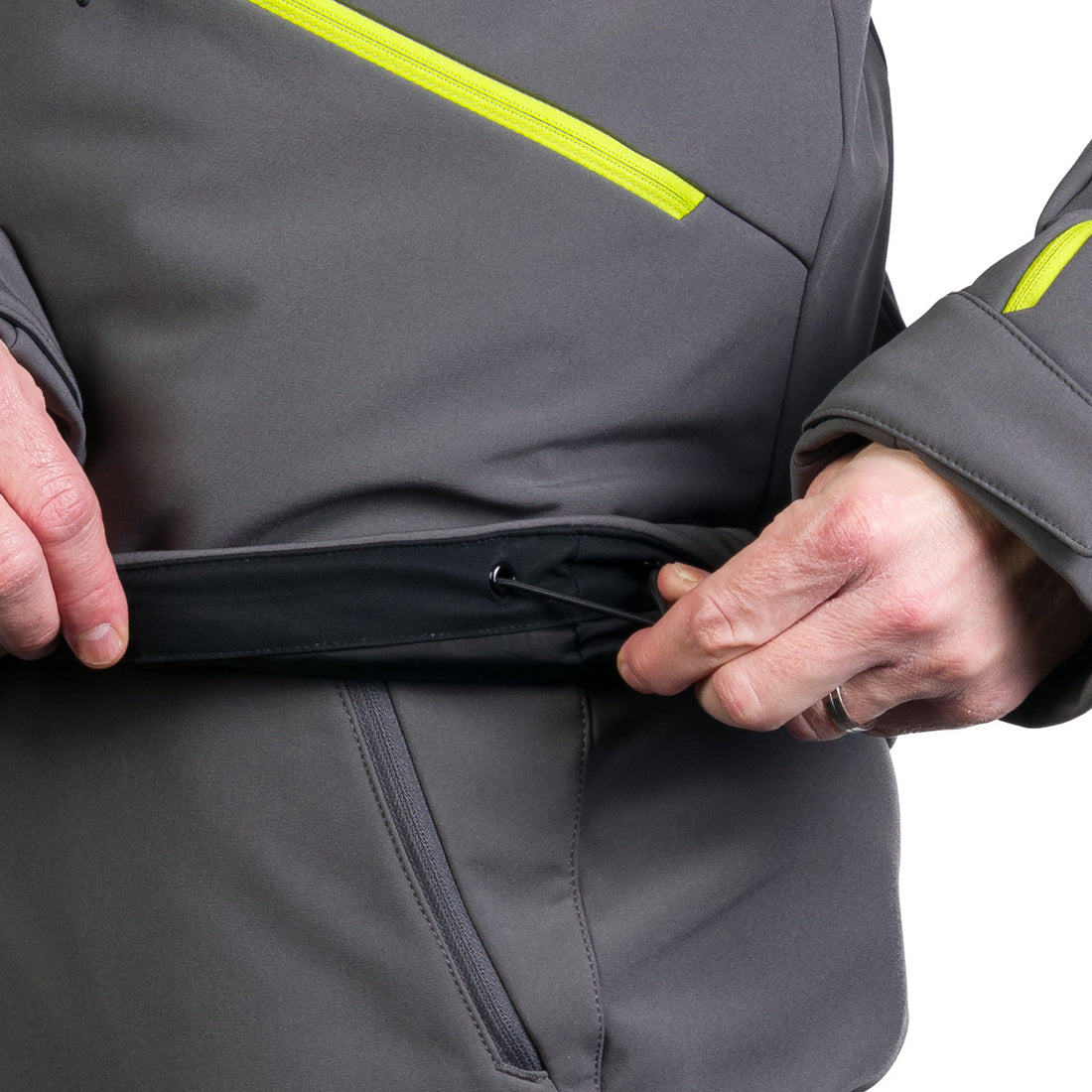 BU-5263SNW men's ski softshell insulated jacket ALPHONSE
