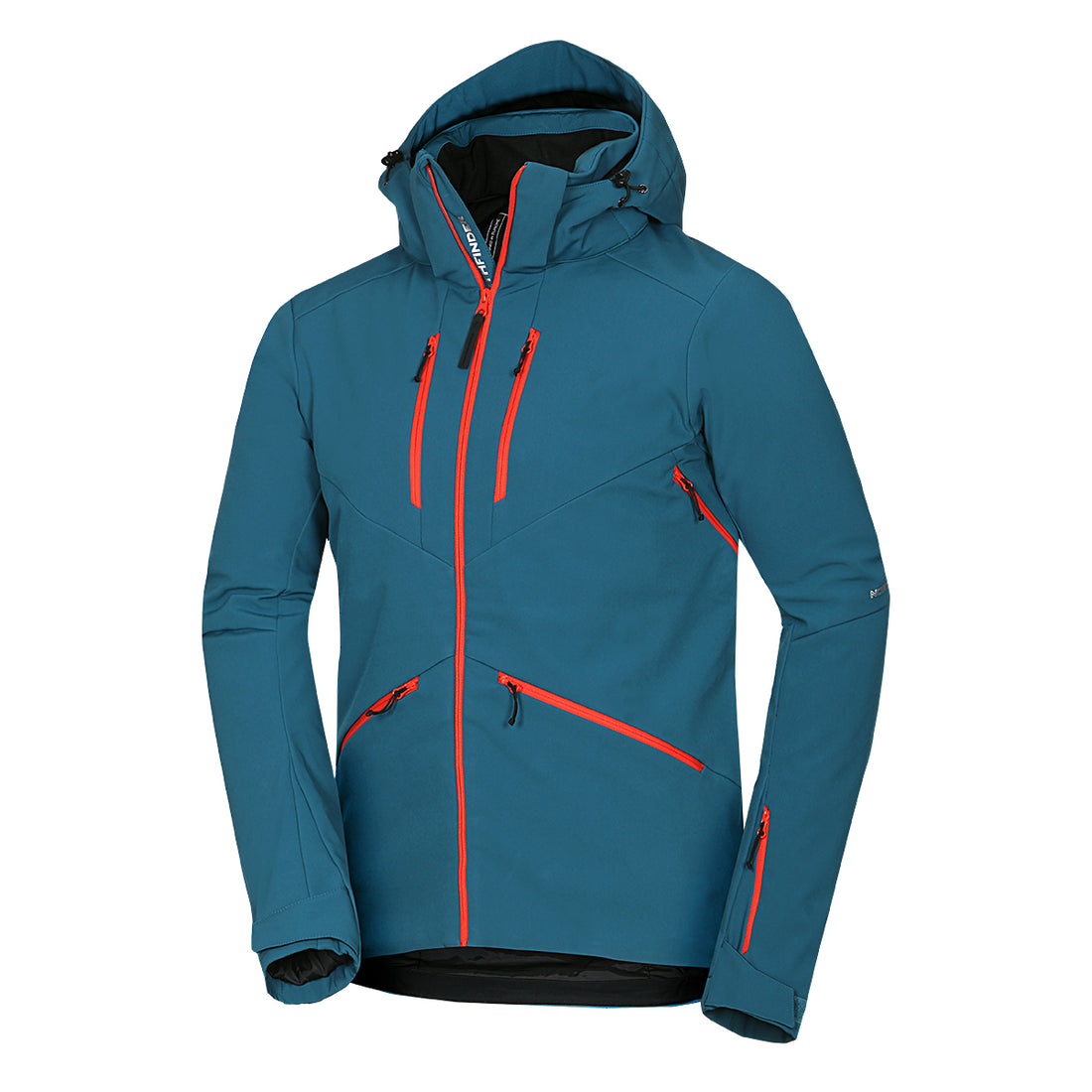 BU-5263SNW men's ski softshell insulated jacket ALPHONSE