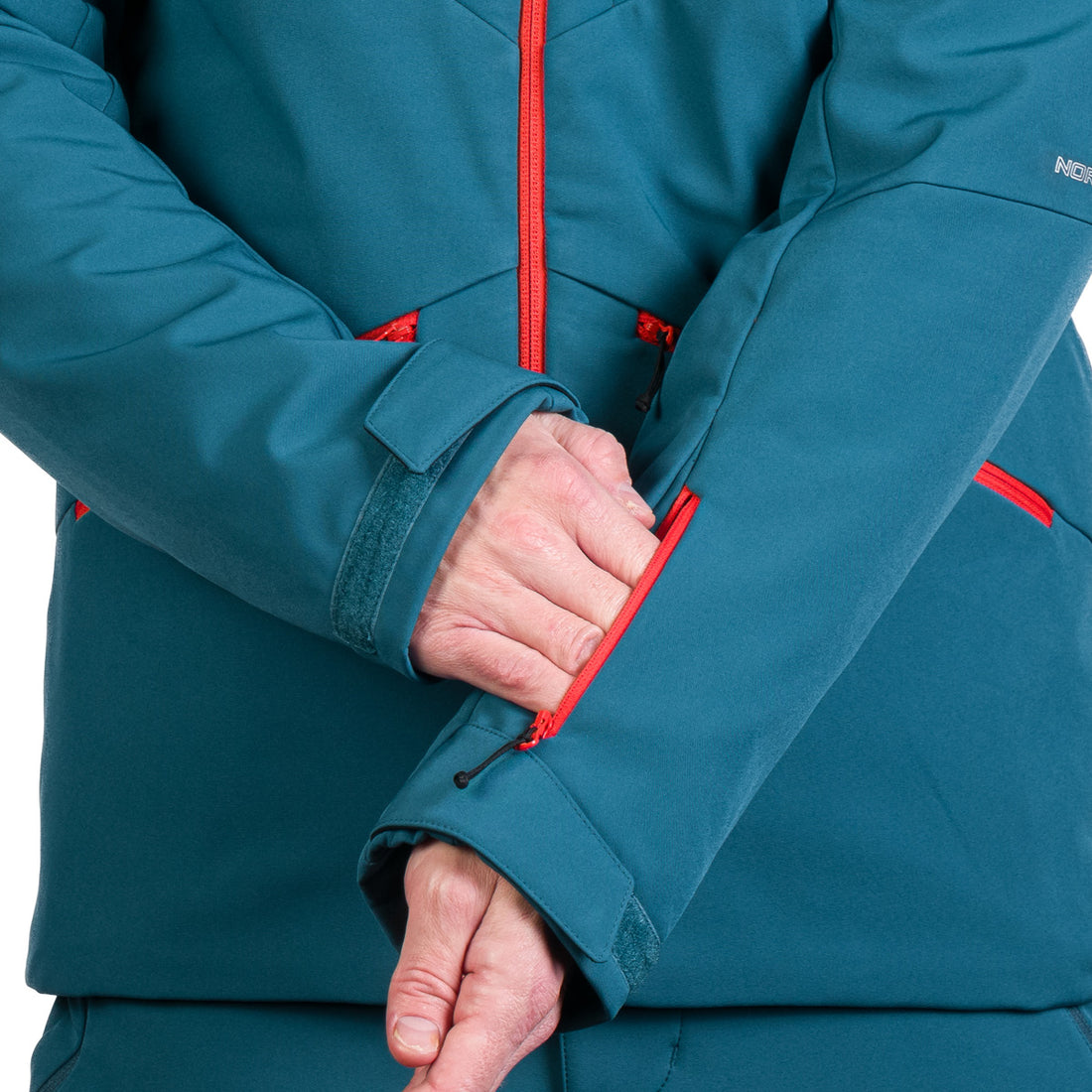 BU-5263SNW men's ski softshell insulated jacket ALPHONSE