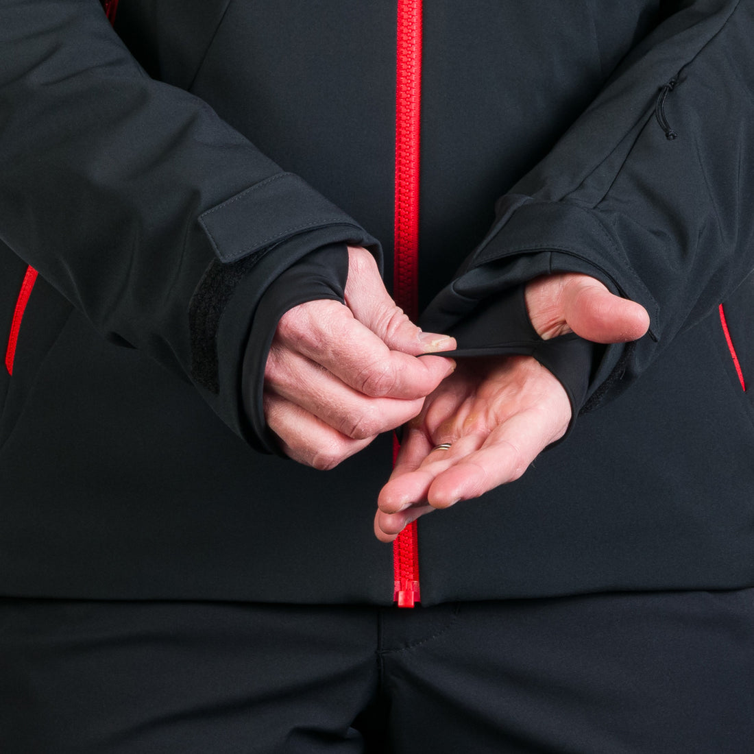 BU-5264SNW men's ski softshell insulated jacket UGO
