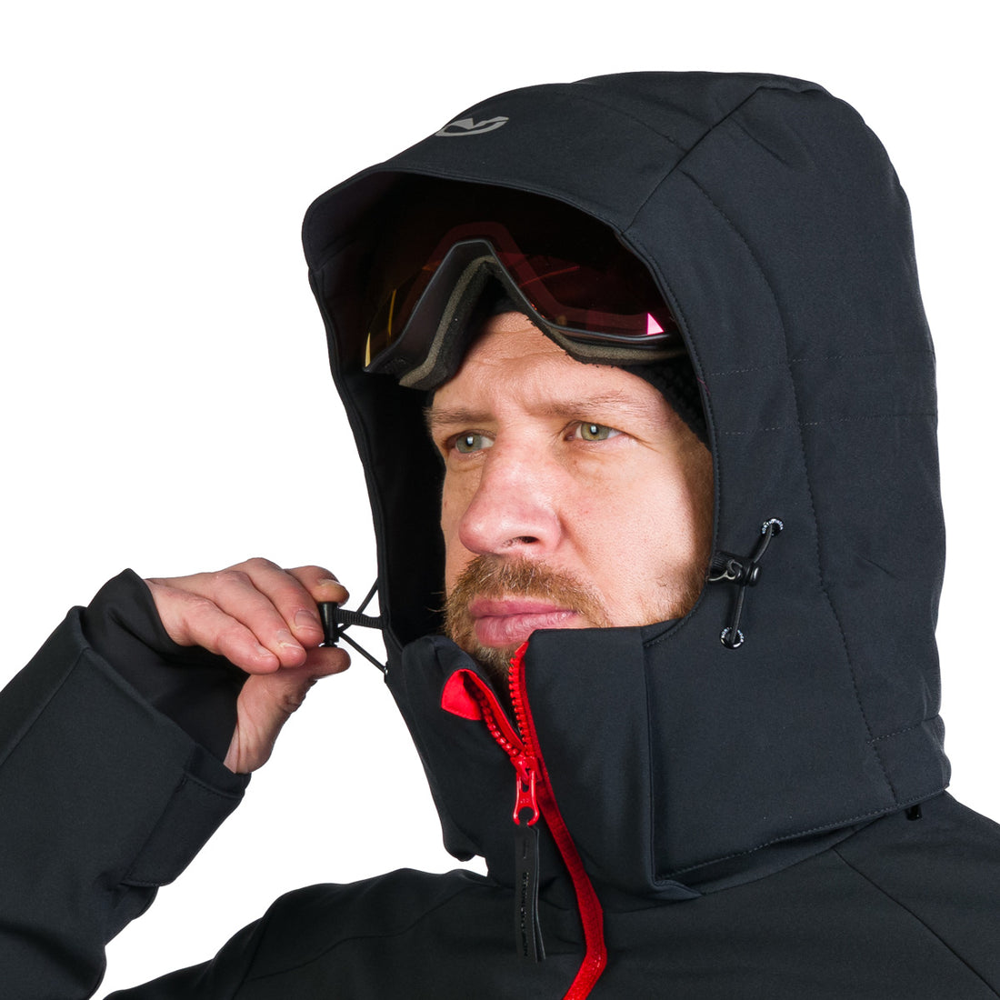 BU-5264SNW men's ski softshell insulated jacket UGO