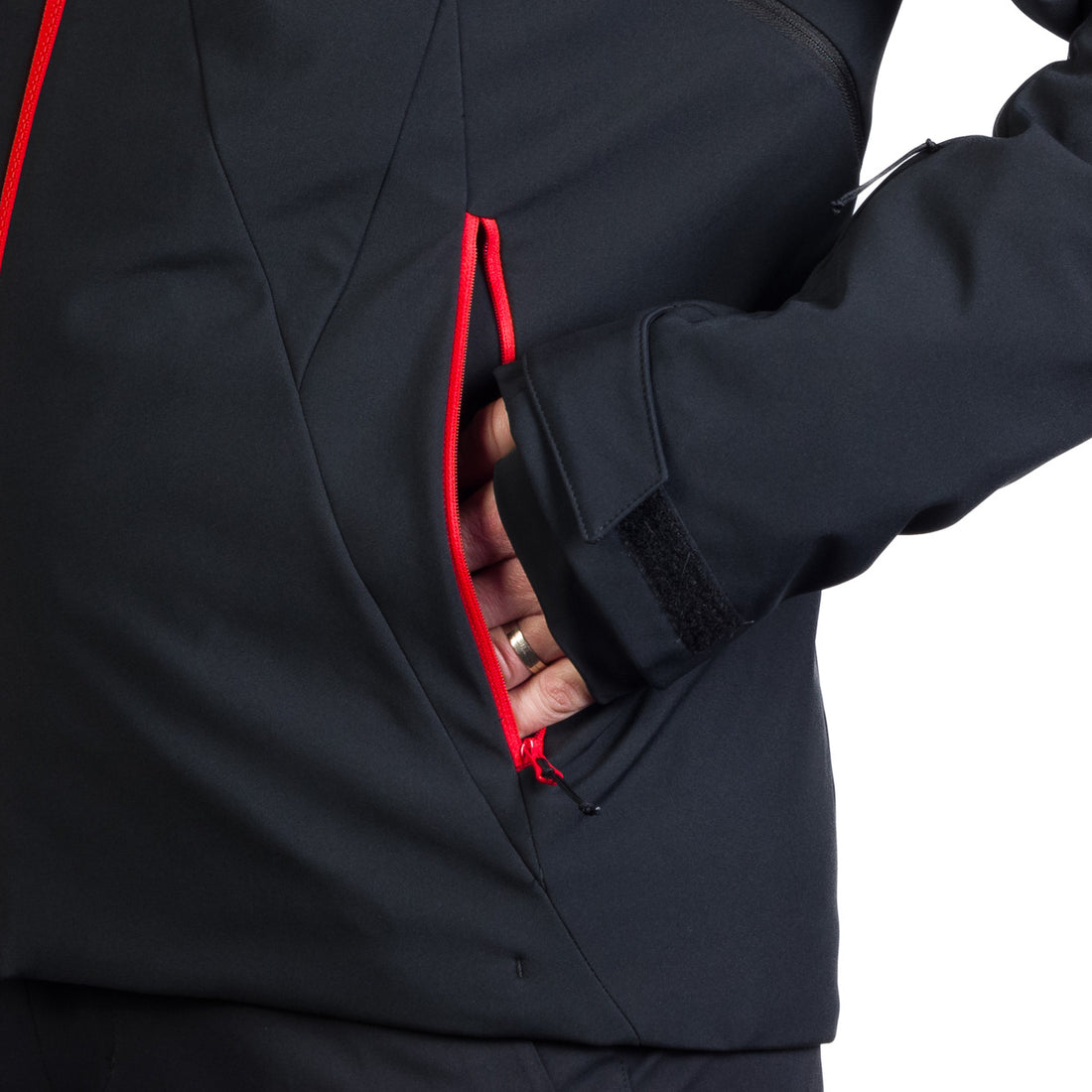 BU-5264SNW men's ski softshell insulated jacket UGO