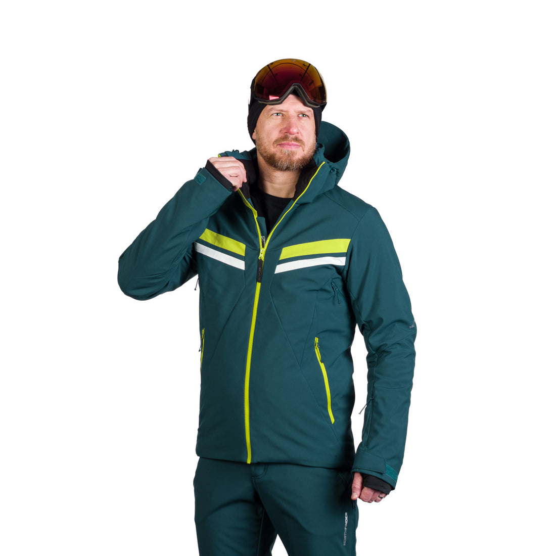 BU-5264SNW men's ski softshell insulated jacket UGO