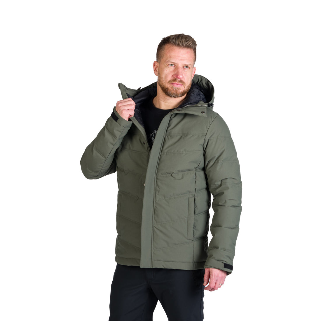 BU-5268SP men's insulated quilted winter jacket 2L CAMILLO