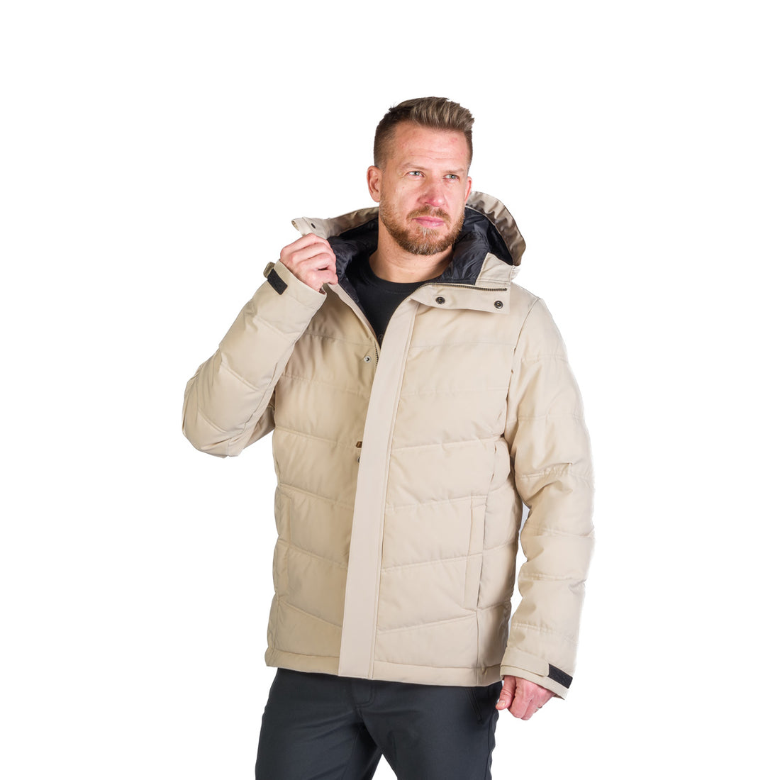 BU-5268SP men's insulated quilted winter jacket 2L CAMILLO