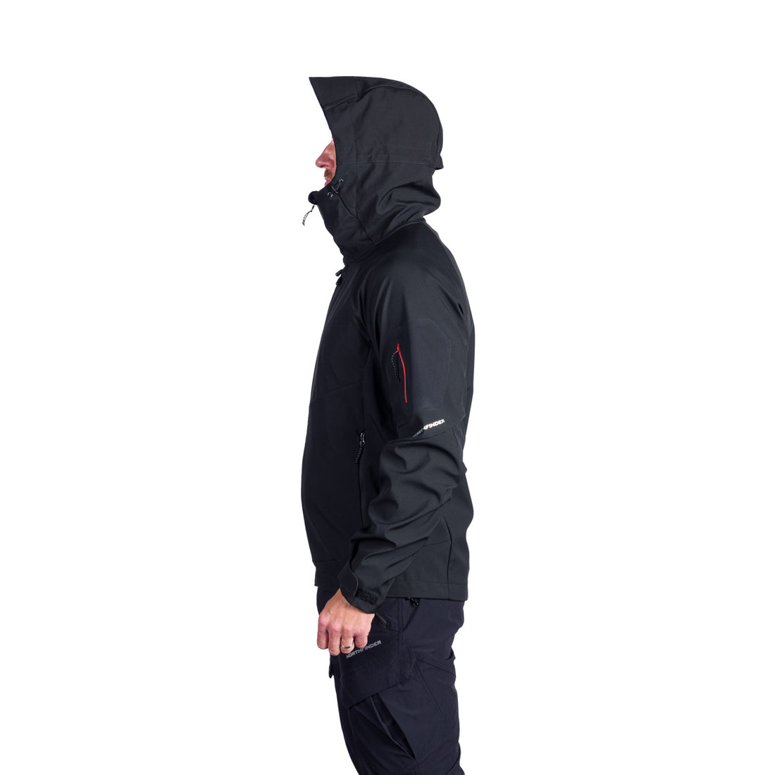 BU-5296OR men's outdoor hoody mountain softshell 3L jacket BRIO