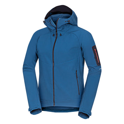 BU-5296OR men's outdoor hoody mountain softshell 3L jacket BRIO