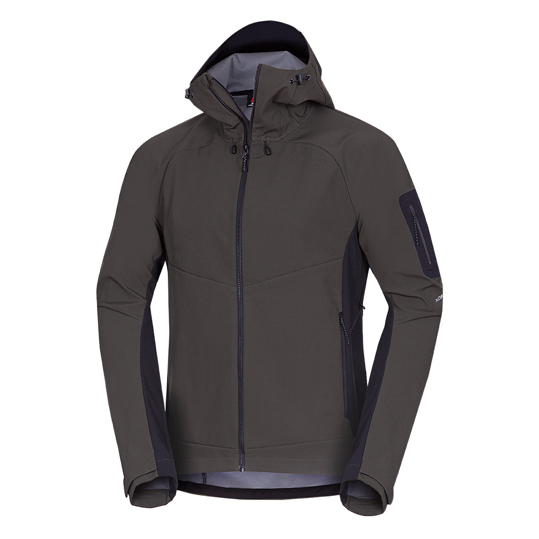 BU-5296OR men's outdoor hoody mountain softshell 3L jacket BRIO