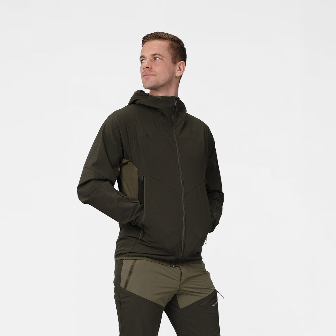 BU-52981OR men's hiking combined active jacket GALILEO