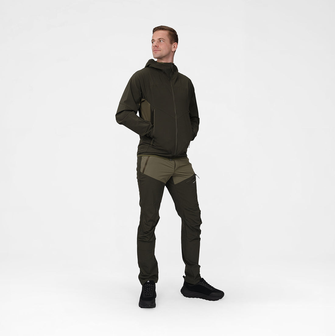 BU-52981OR men's hiking combined active jacket GALILEO