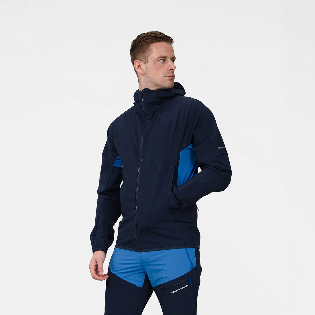 BU-52981OR men's hiking combined active jacket GALILEO