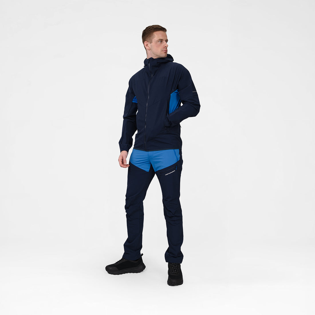 BU-52981OR men's hiking combined active jacket GALILEO