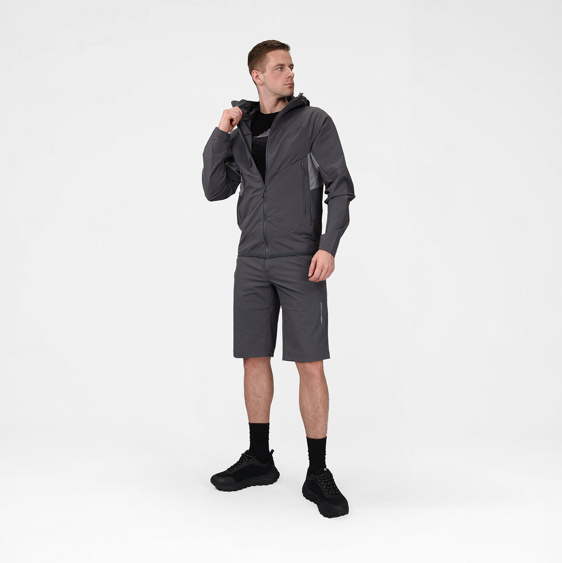 BU-52981OR men's hiking combined active jacket GALILEO