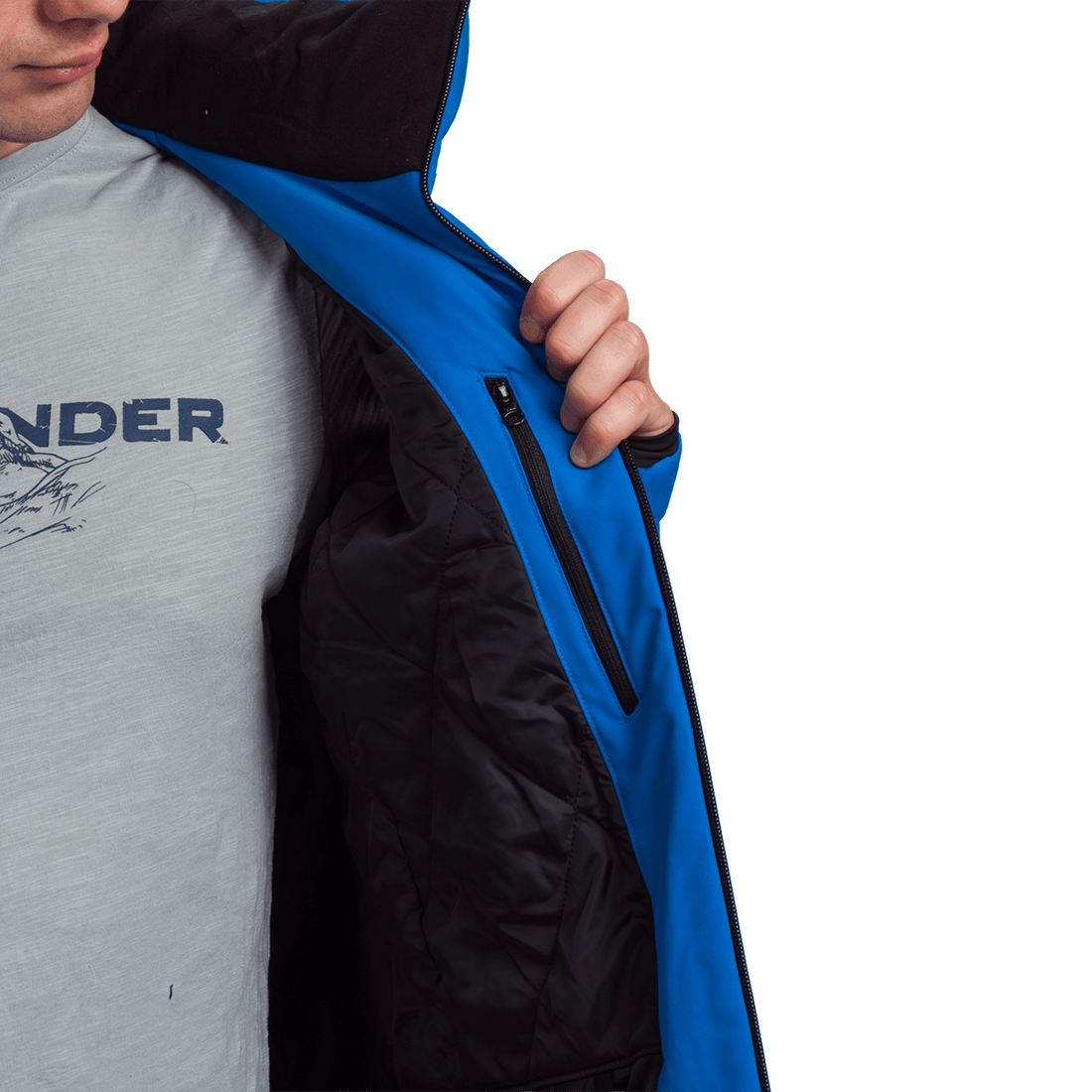 BU-5305SNW men's ski insulated trendy jacket EDUARDO