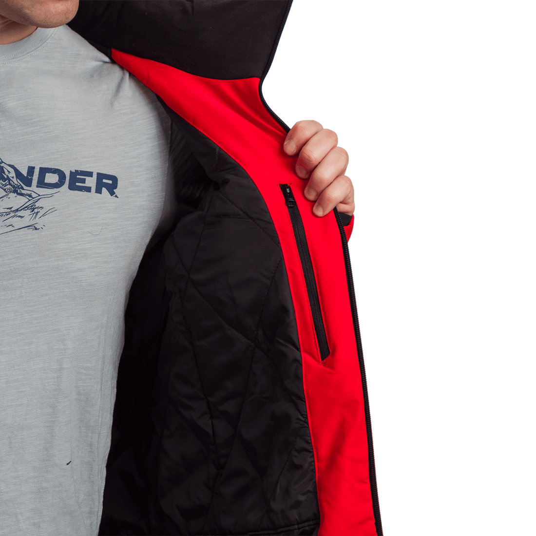 BU-5305SNW men's ski insulated trendy jacket EDUARDO