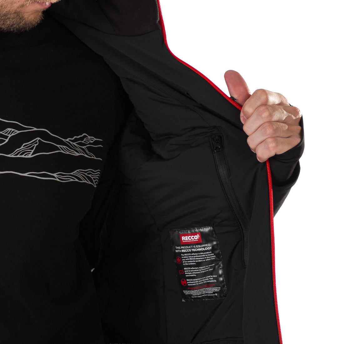 BU-5306SNW men's ski trend jacket insulated full pack NIKLAS