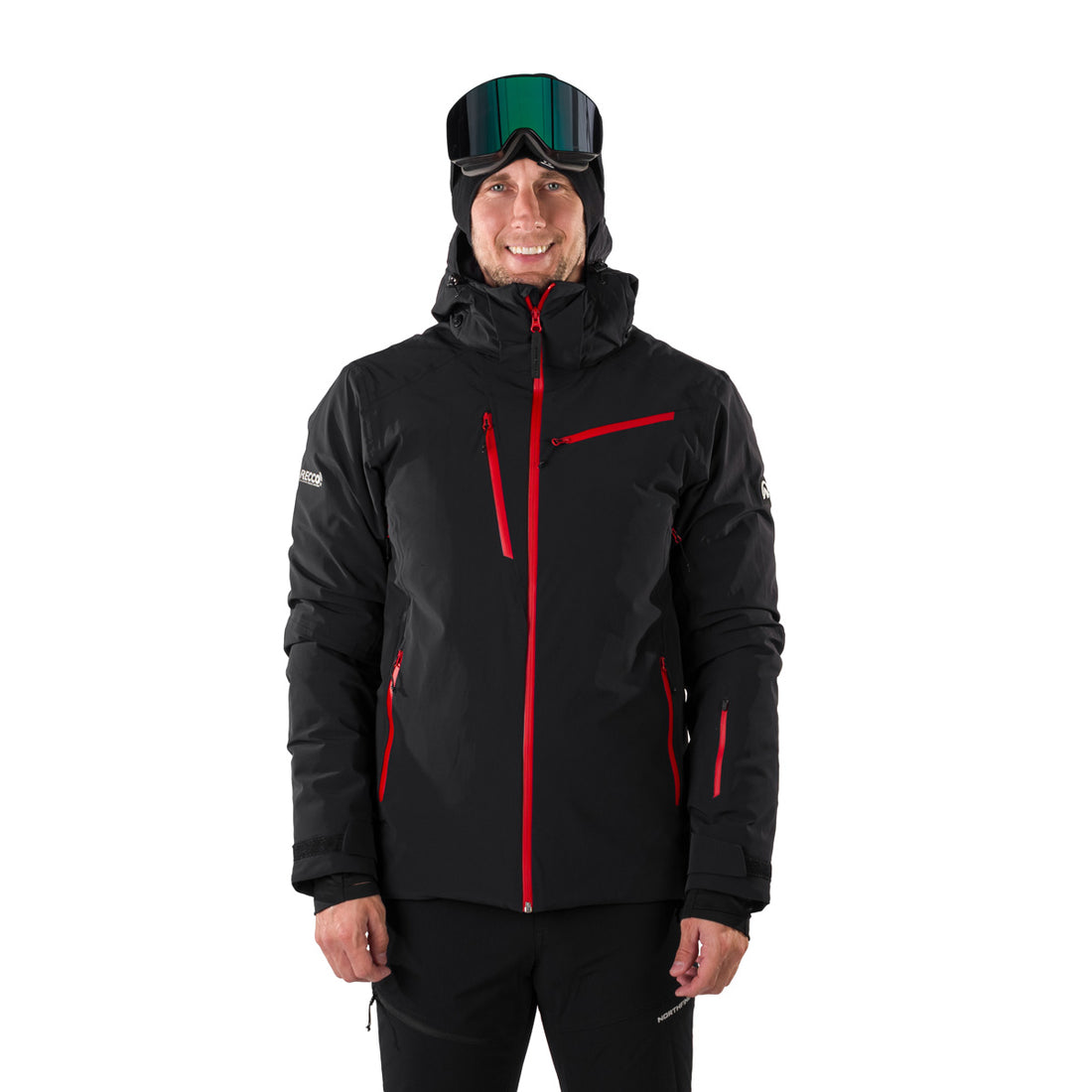 BU-5306SNW men's ski trend jacket insulated full pack NIKLAS