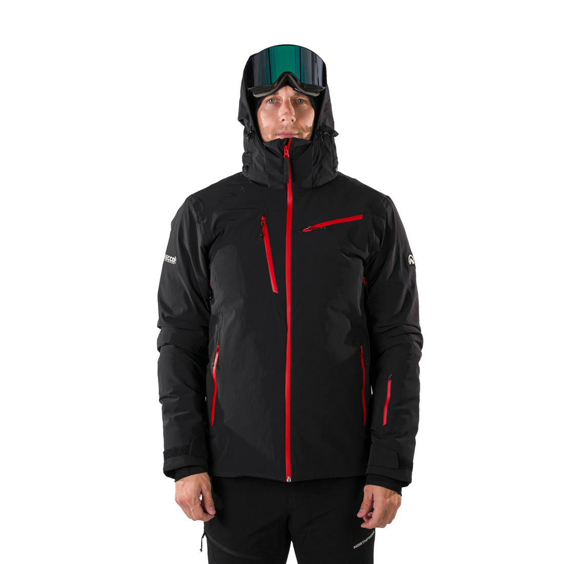 BU-5306SNW men's ski trend jacket insulated full pack NIKLAS