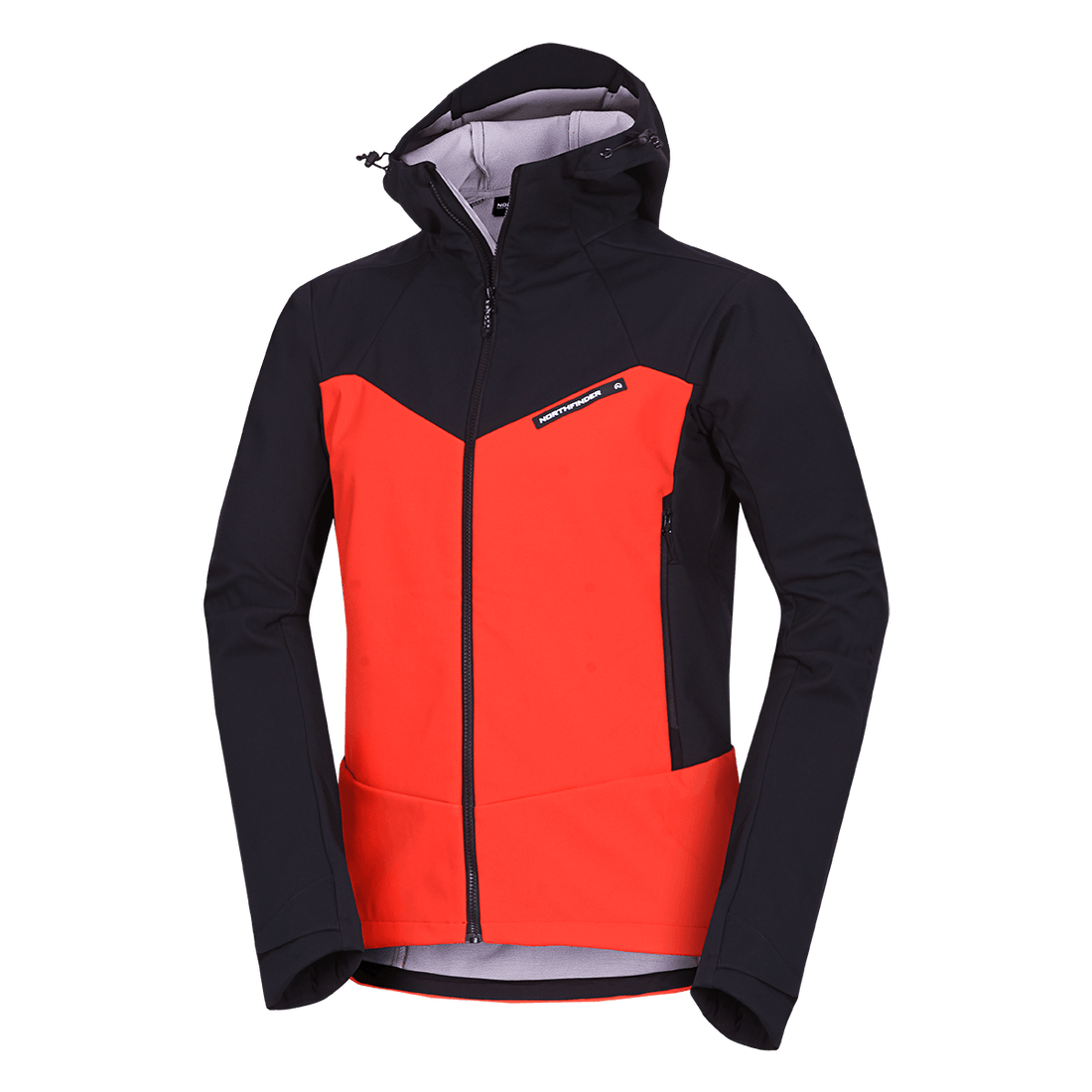 BU-5330OR men's outdoor hoody softshell jacket 3L AURELIAN