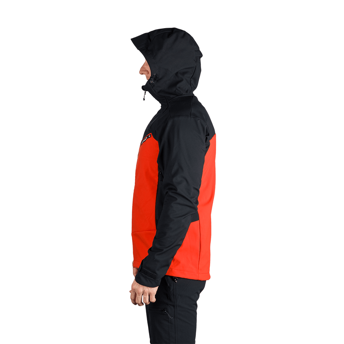 BU-5330OR men's outdoor hoody softshell jacket 3L AURELIAN
