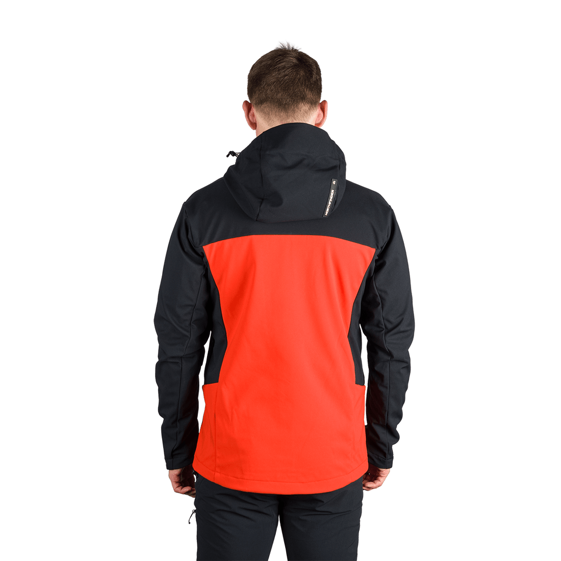 BU-5330OR men's outdoor hoody softshell jacket 3L AURELIAN