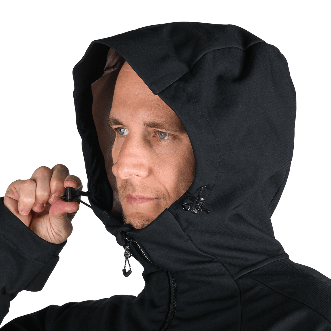 BU-5330OR men's outdoor hoody softshell jacket 3L AURELIAN
