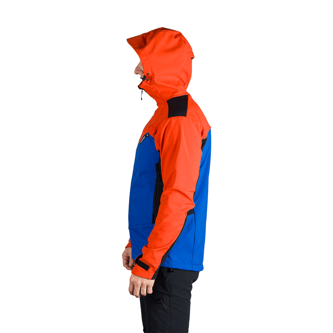 BU-5330OR men's outdoor hoody softshell jacket 3L AURELIAN
