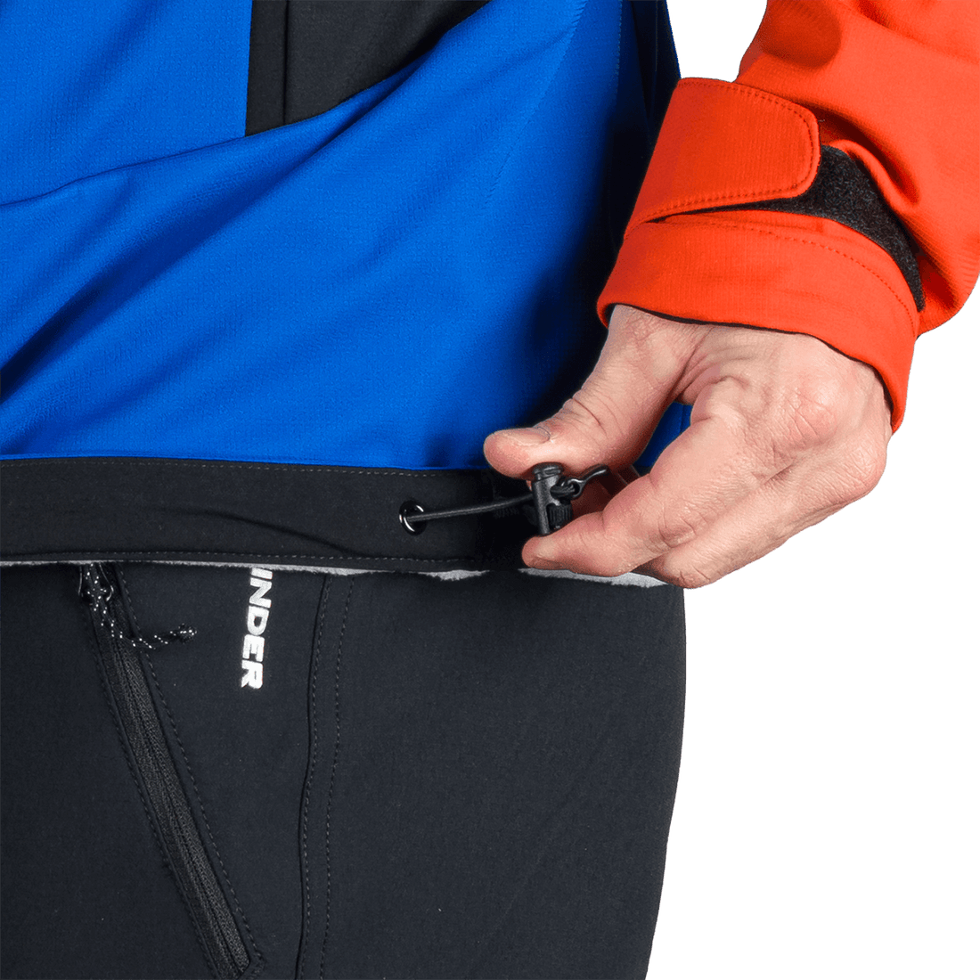 BU-5330OR men's outdoor hoody softshell jacket 3L AURELIAN