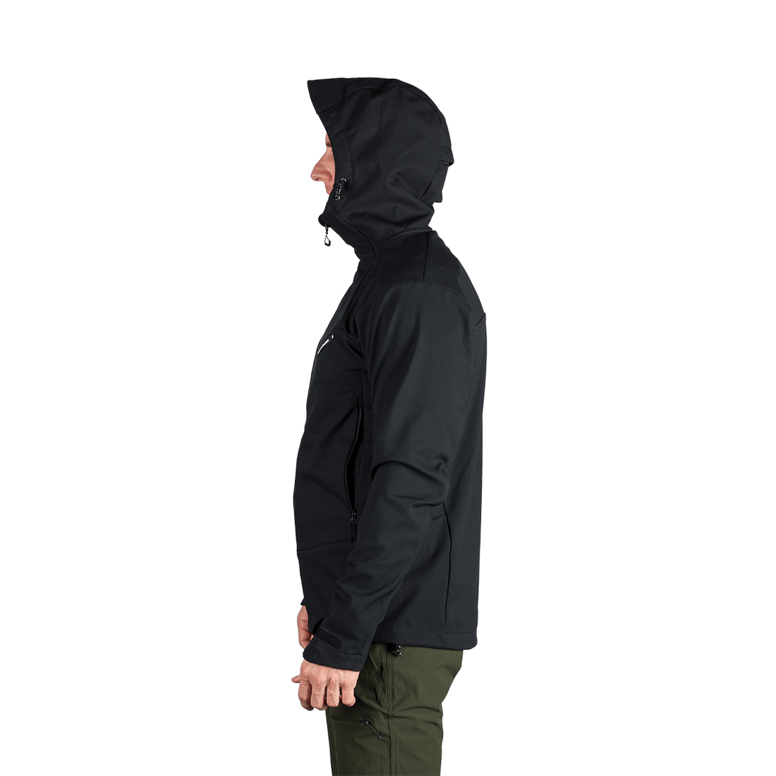 BU-5330OR men's outdoor hoody softshell jacket 3L AURELIAN