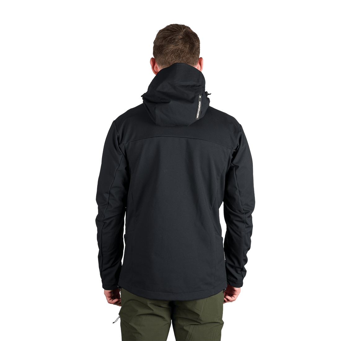 BU-5330OR men's outdoor hoody softshell jacket 3L AURELIAN