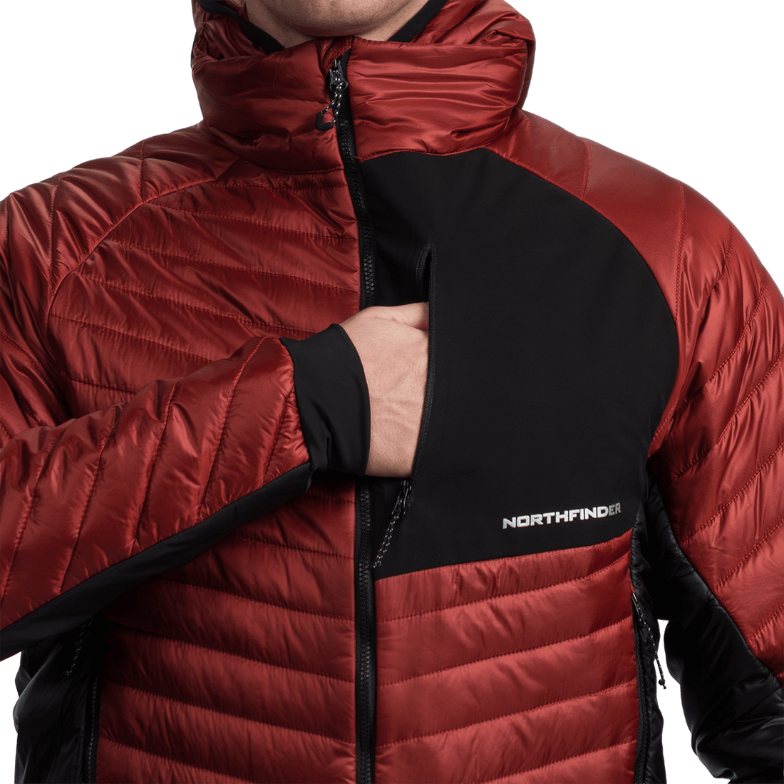 BU-5331OR men's outdoor light insulated jacket BALINT