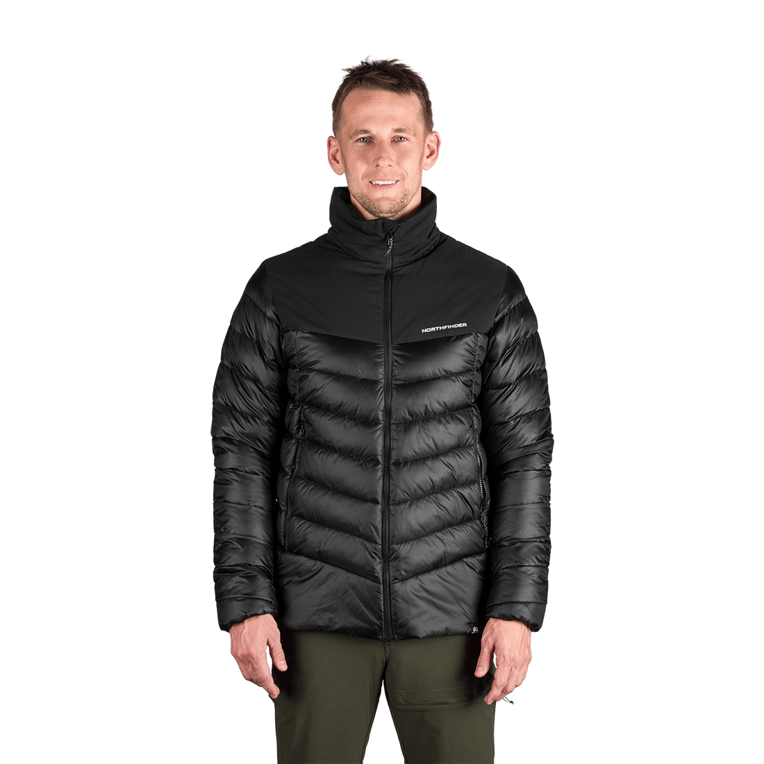 BU-5332OR men's outdoor insulated jacket BERTRAM
