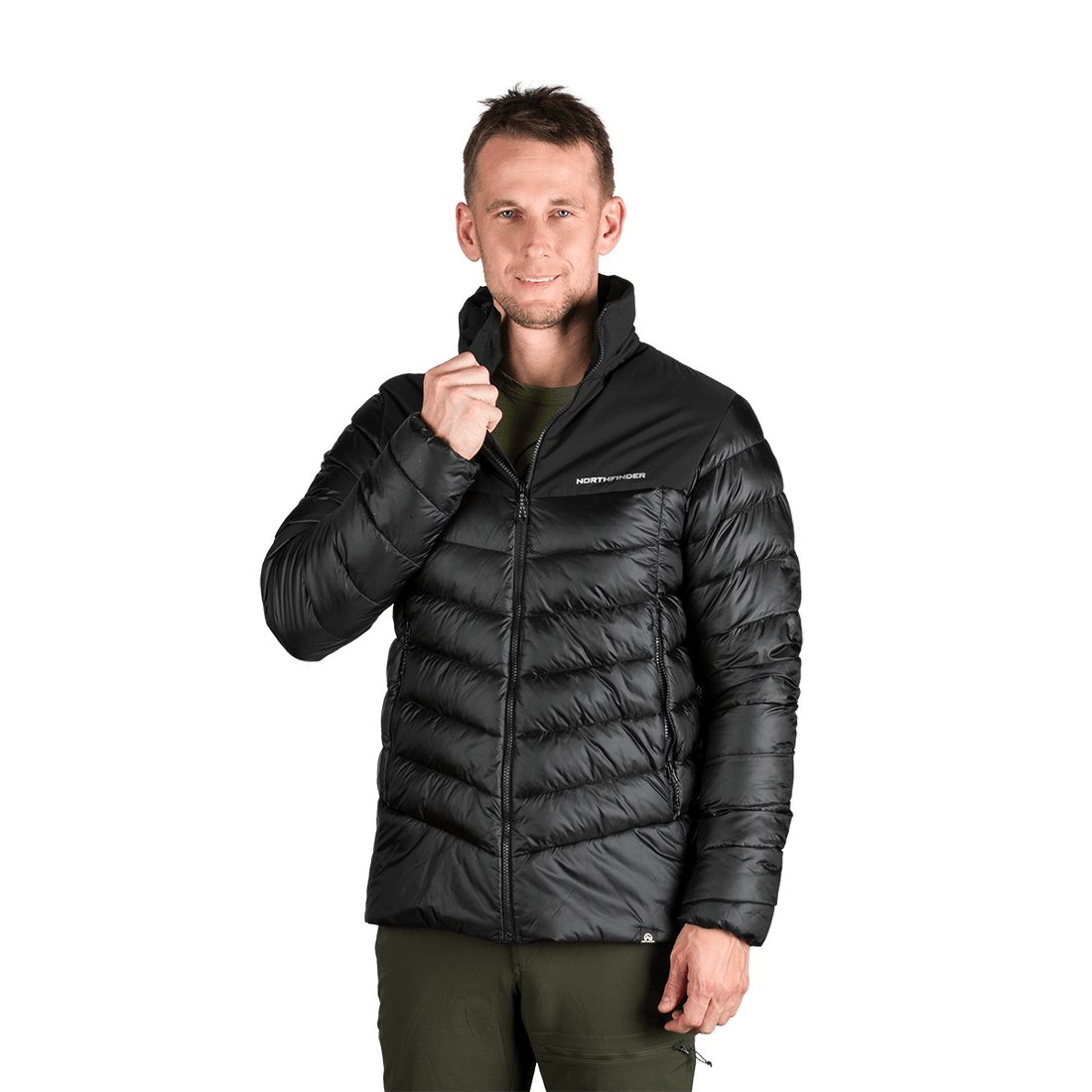 BU-5332OR men's outdoor insulated jacket BERTRAM