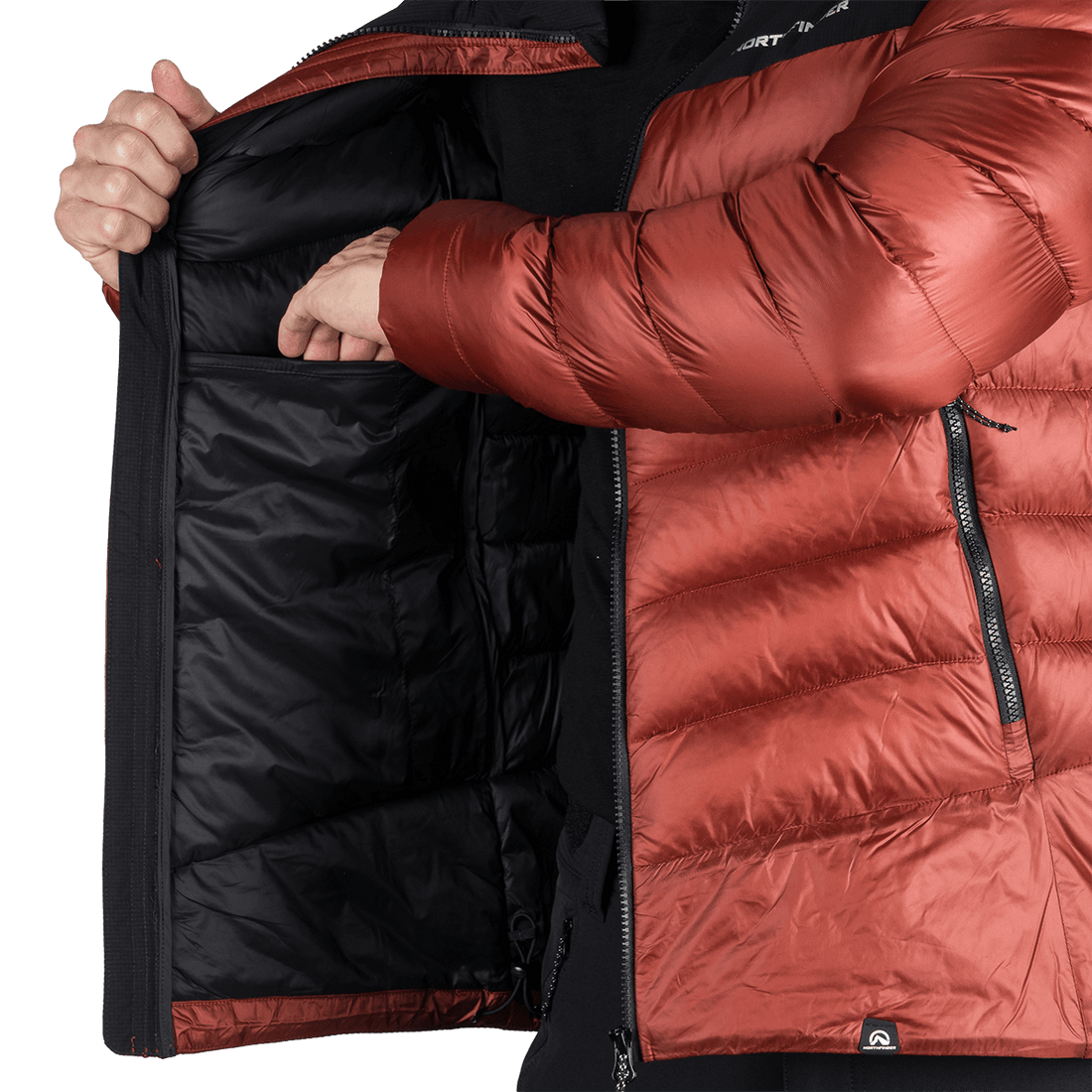 BU-5332OR men's outdoor insulated jacket BERTRAM