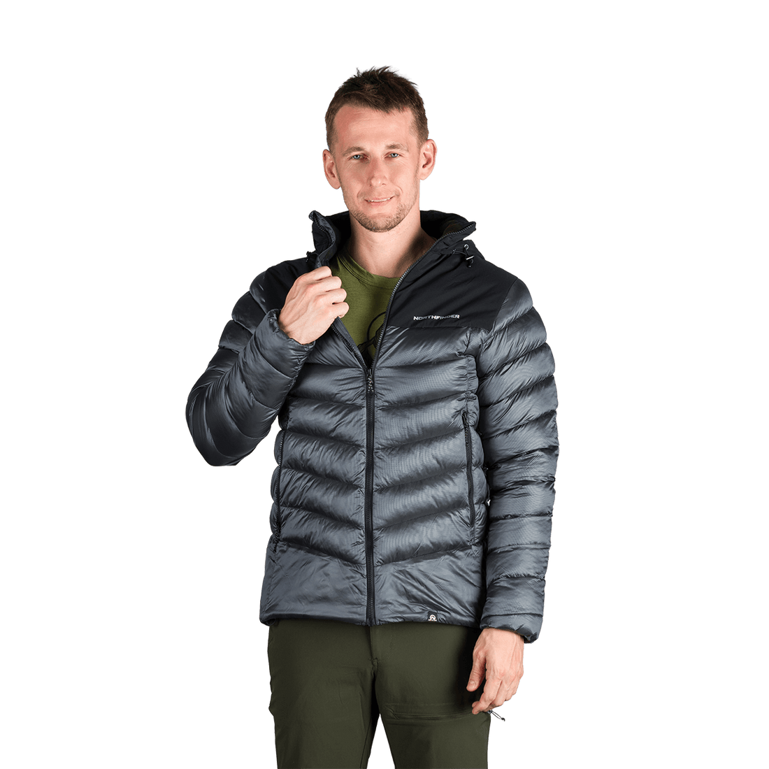 BU-5332OR men's outdoor insulated jacket BERTRAM