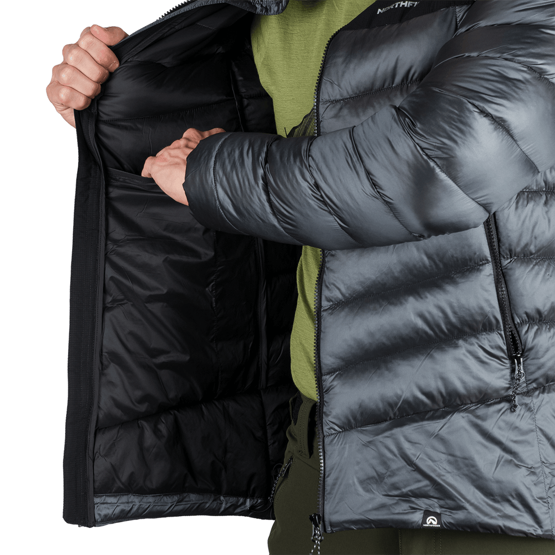 BU-5332OR men's outdoor insulated jacket BERTRAM