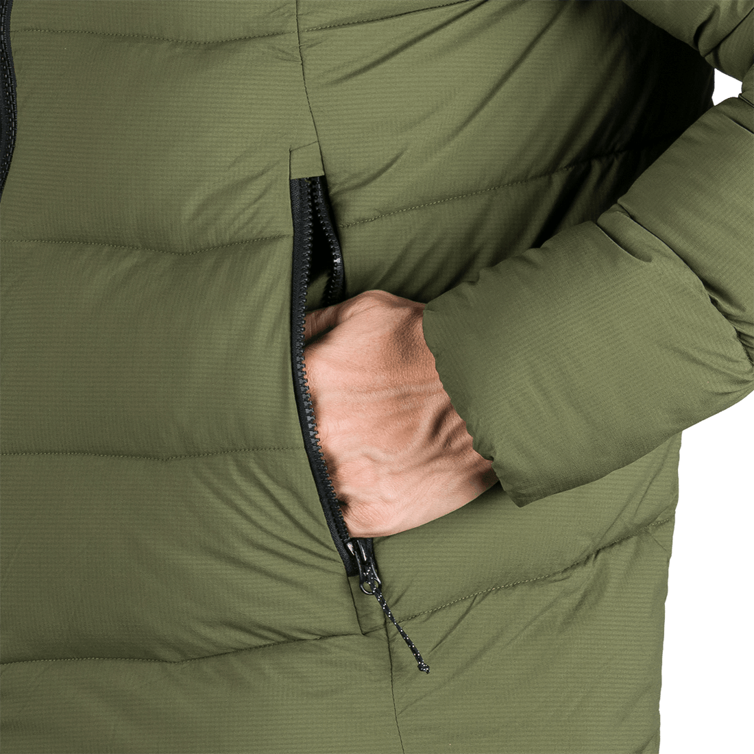 BU-5333OR men's outdoor insulated 2L jacket BRONSILAW