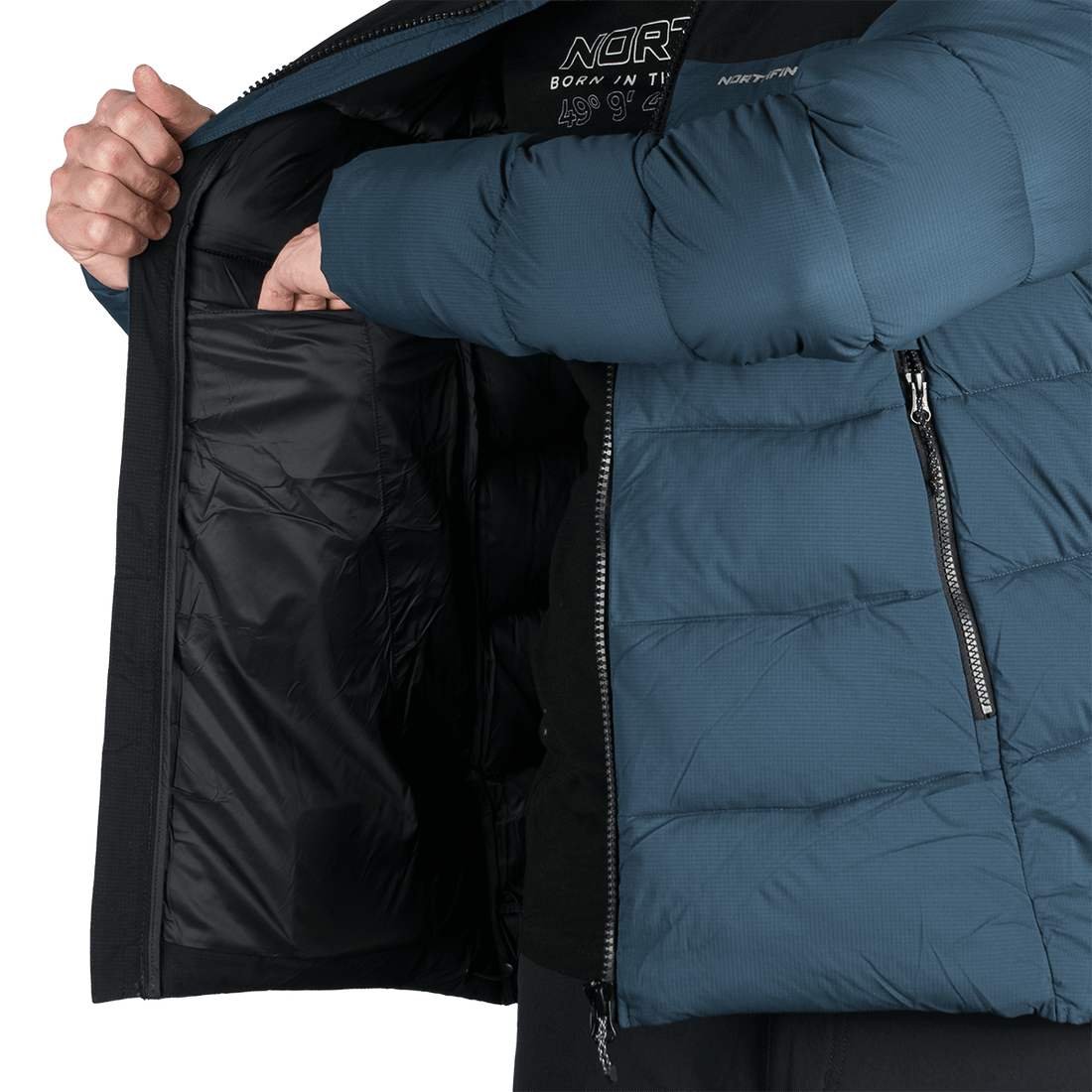 BU-5333OR men's outdoor insulated 2L jacket BRONSILAW